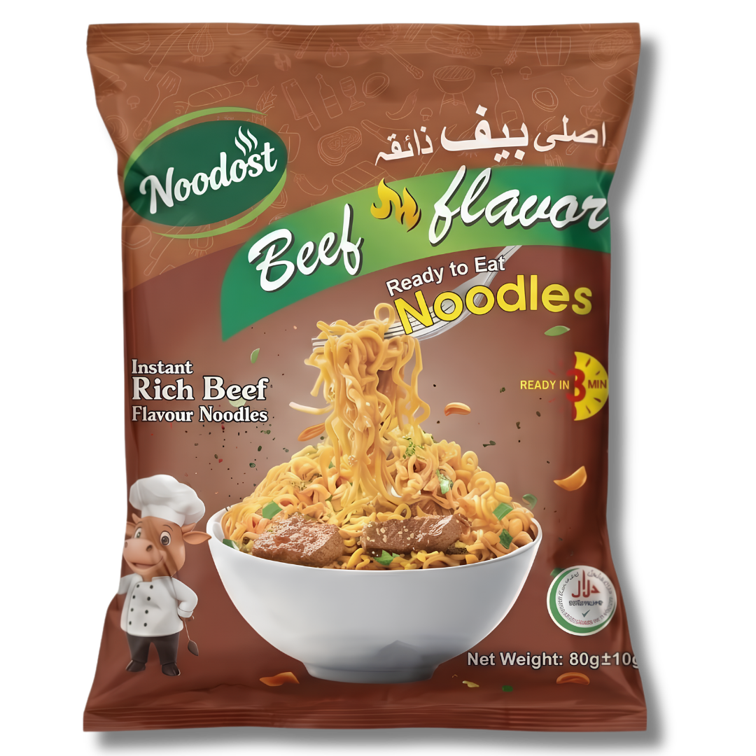 Rich Beef Flavor Noodles