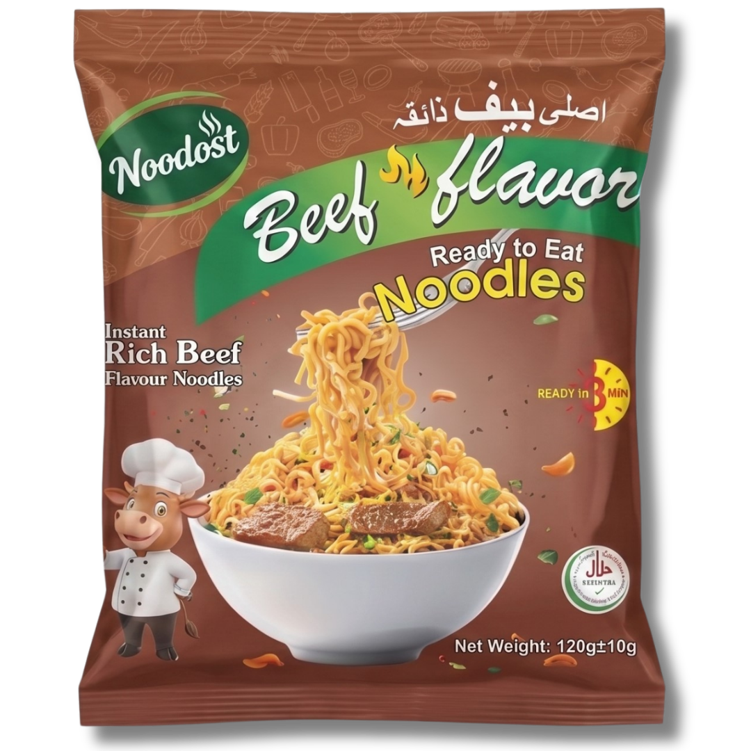 Rich Beef Flavor Noodles